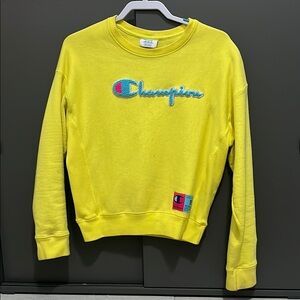 Champion Bright Yellow Crewneck